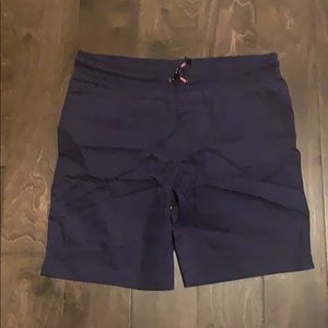Girls shorts, navy blue